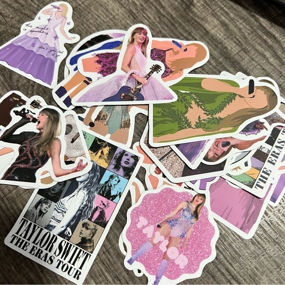 Swift Eras Tour Lyrics Sticker Pack - Waterproof Vinyl Swiftie - Picture 4 of 5